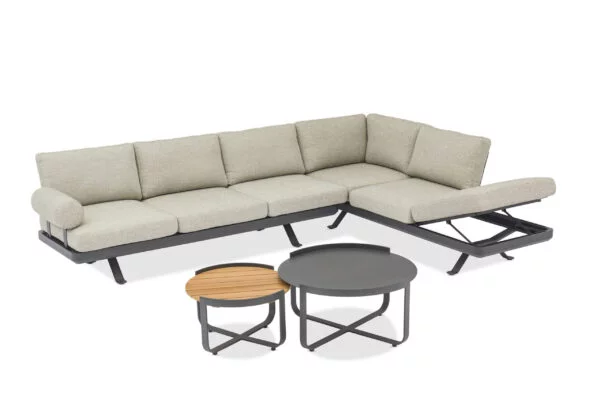 Bloom Aluminium Top Coffee Table 80cm