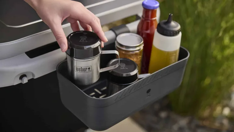 Weber Latest accessories, weber works, condiment holder only for latest BBQs