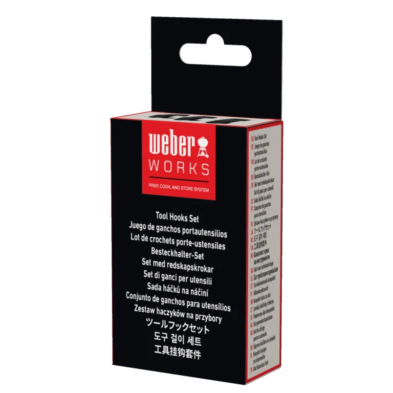 Weber Latest accessories, weber works, outdoor tool hook set only for latest BBQs packaging
