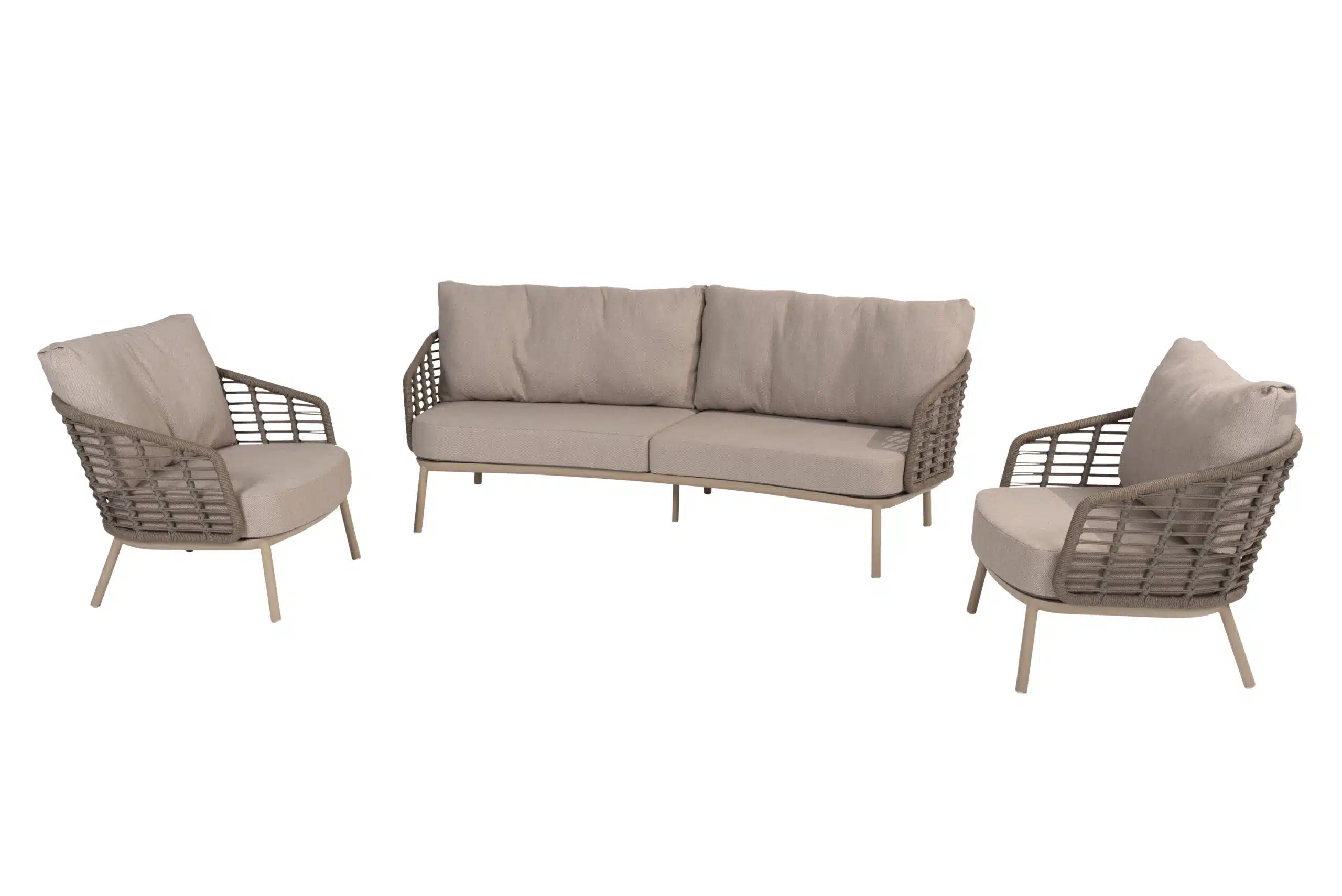 Puglia 3 piece Garden Furniture Sofa Set