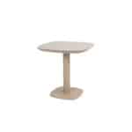 Manolo Bistro Dining Table 75cm Latte Frame