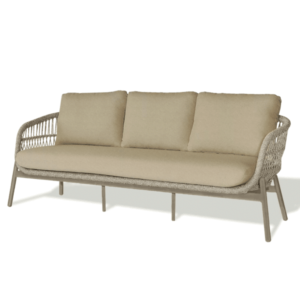 Bari Three-Seater Sofa Rope