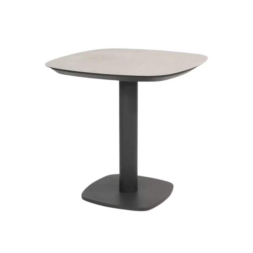 Manolo 75cm Bistro Dining Table Anthracite