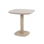 Manolo Bistro Dining Table 75cm Latte Frame