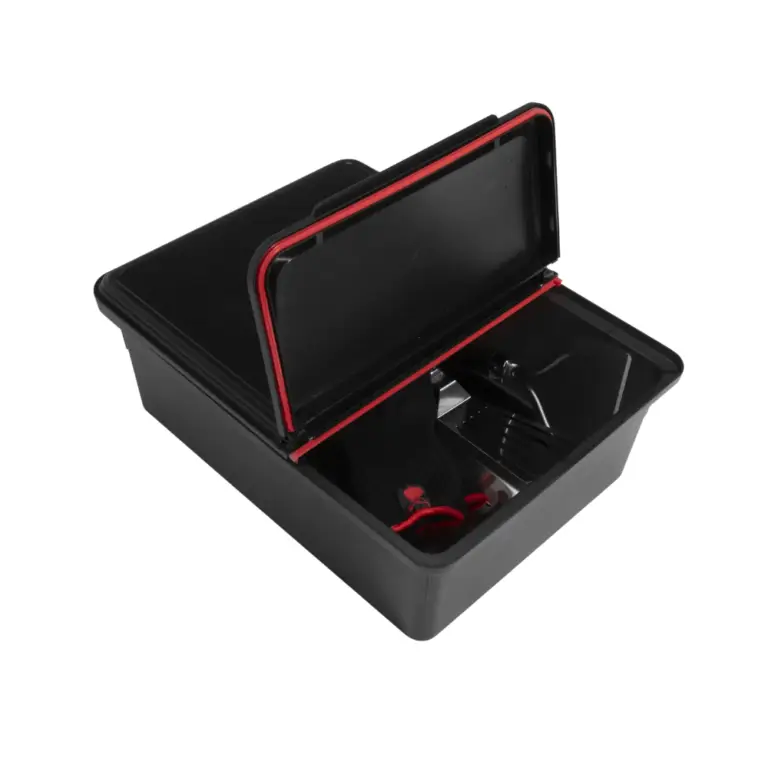 Weber Latest accessories, weber works, outdoor storage bin only for latest BBQs. Open