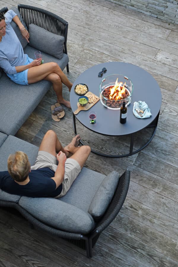 Fogo Outdoor Gas Fire Pit Round