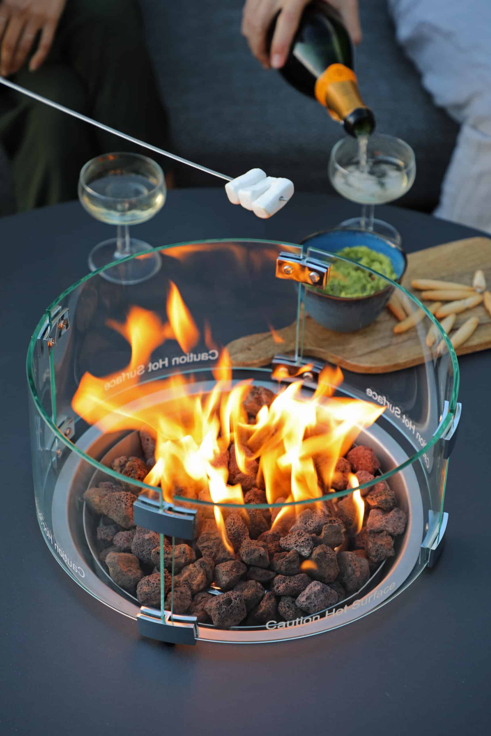 Fogo Outdoor Gas Fire Pit Round