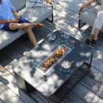 Fogo Outdoor Gas Fire Pit Rectangular