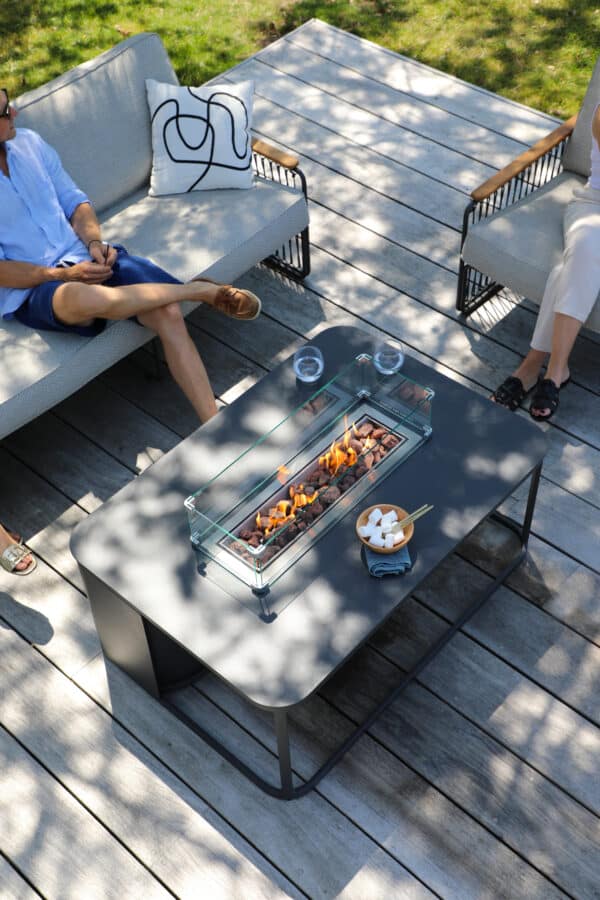 Fogo Outdoor Gas Fire Pit Rectangular