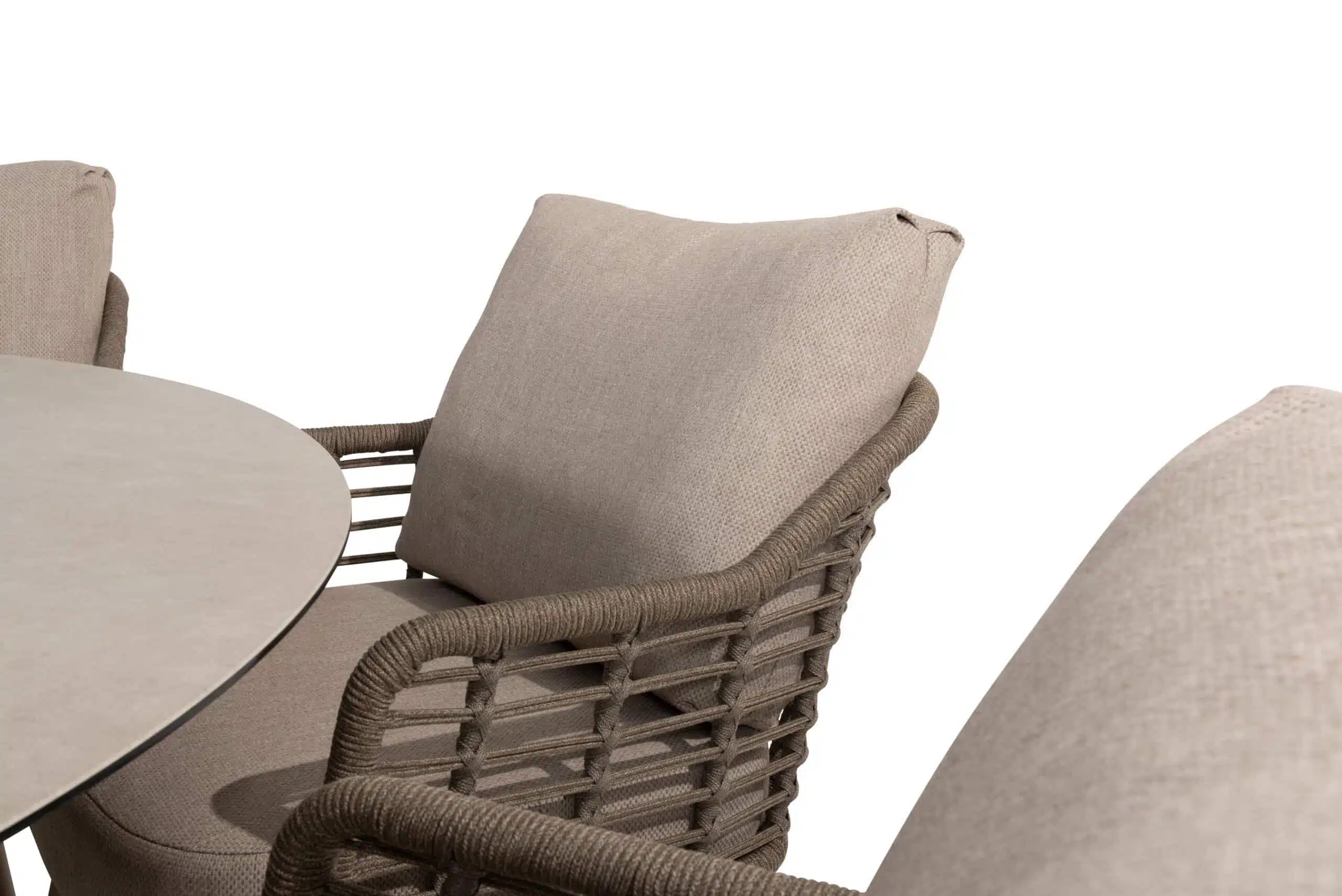 Puglia Chairs and Donato Low Dining Set