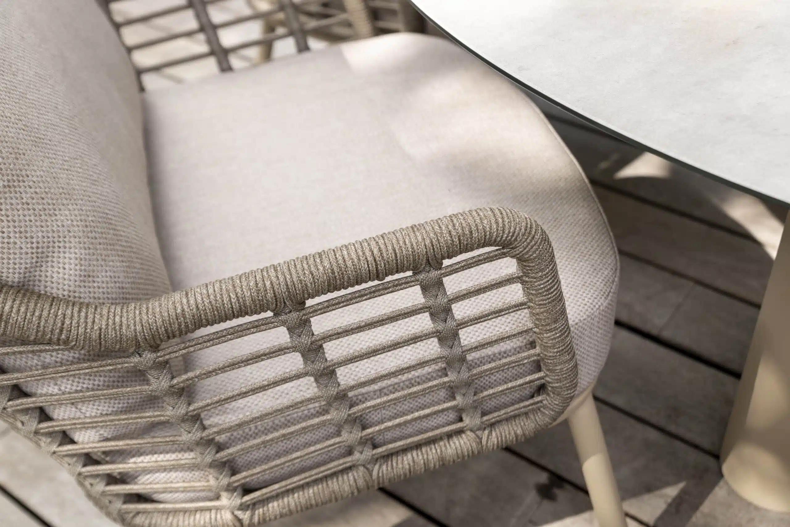 Puglia Chairs and Donato Low Dining Set