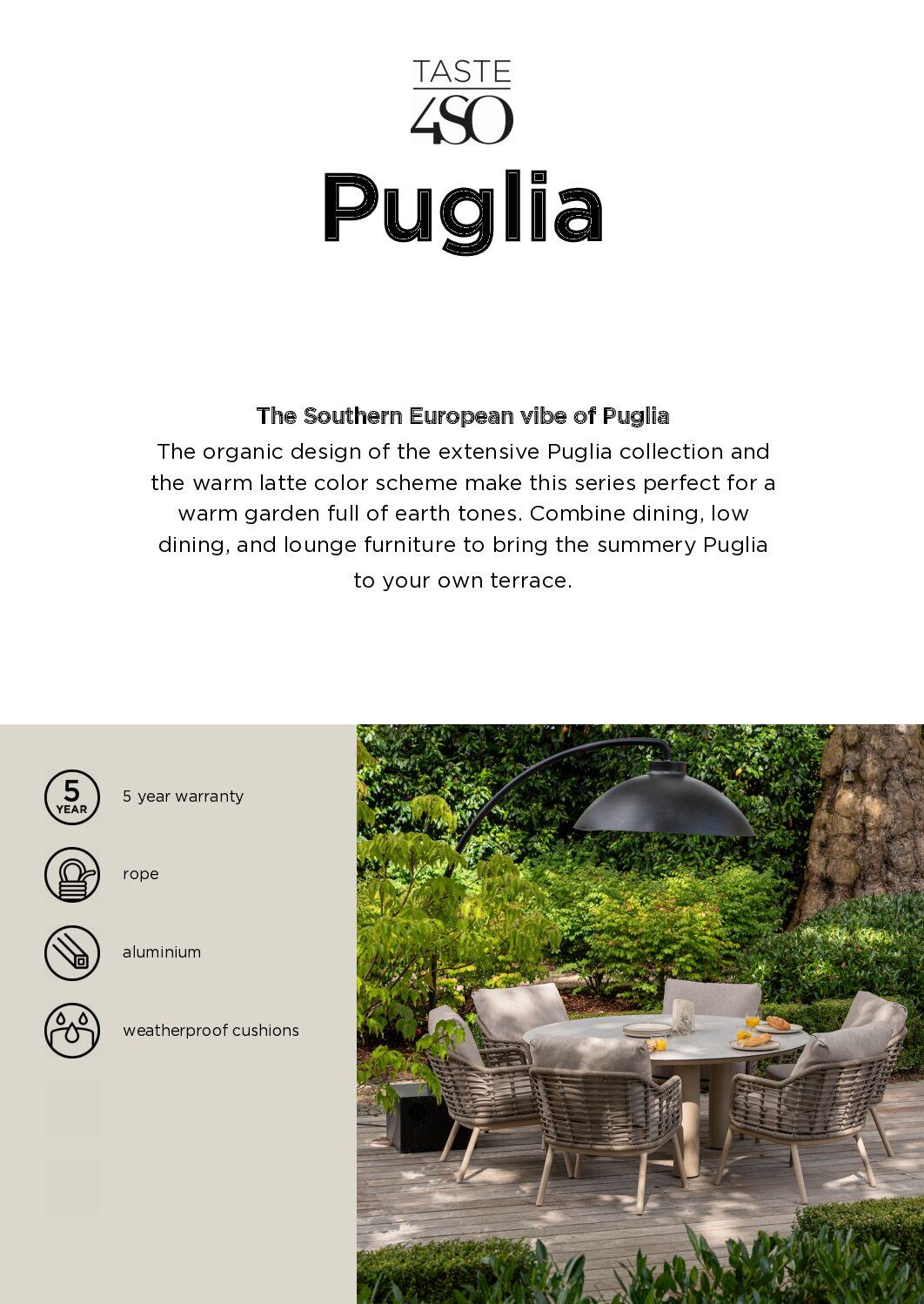 Puglia Low Dining Chair