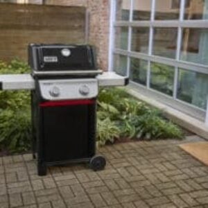 Launching 2025 Weber Spirit II E-210 lifestyle full view of Gas Barbecue - Weber Gas Barbecues For Sale in Dublin Ireland at new price. Buy now