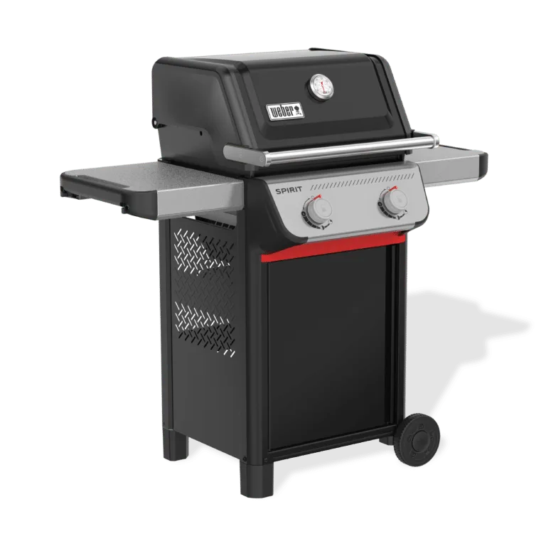 Launching 2025 Weber Spirit II E-210 Gas Barbecue - Weber Gas Barbecues For Sale in Dublin Ireland at new price. Buy now. Side view of the BBQ