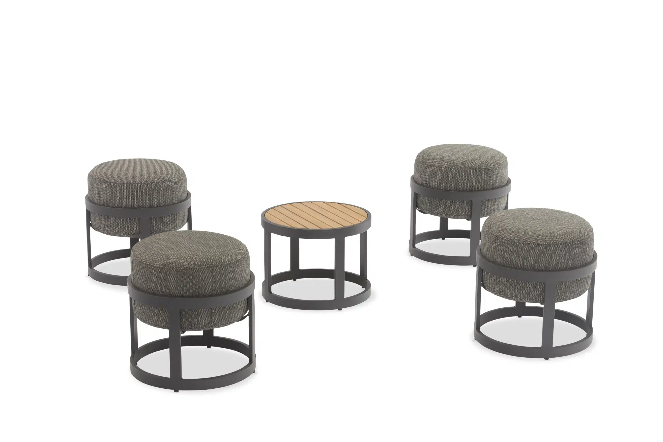 Totem Stacking Stool Tower Taupe