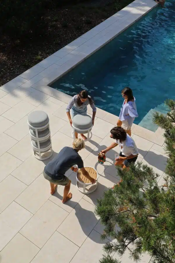 Totem Stacking Stool Tower Sand