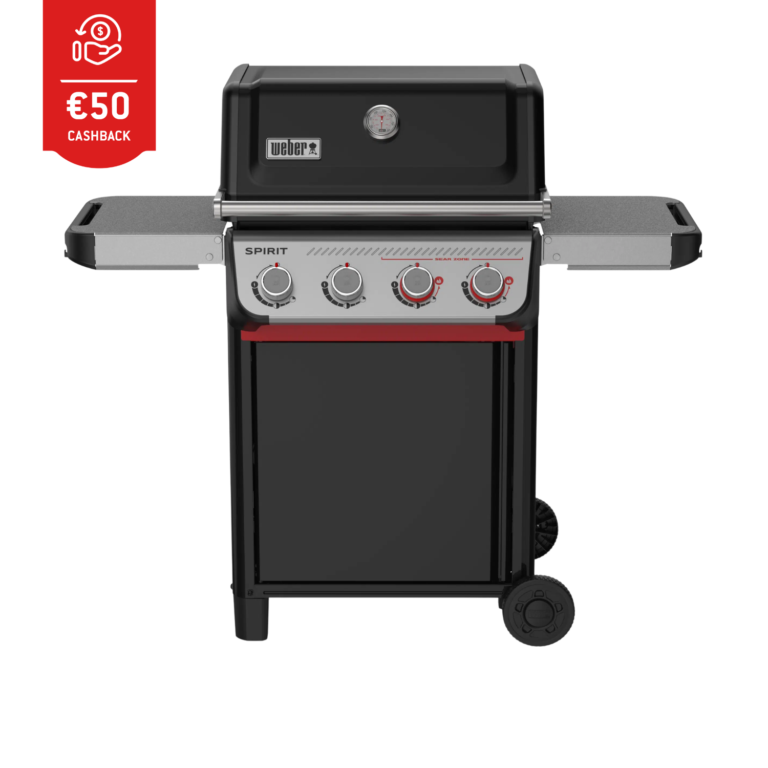 Get €50 cashback when you buy All New Weber Spirit E-425 Gas BBQ - Best prices branded, versatile gas barbecue Sale in Ireland