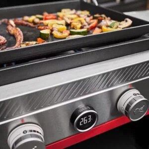 Buy All New Weber Slate 76cm premim branded, versatile gas Griddle barbecue Sale in Ireland digital Temp controller