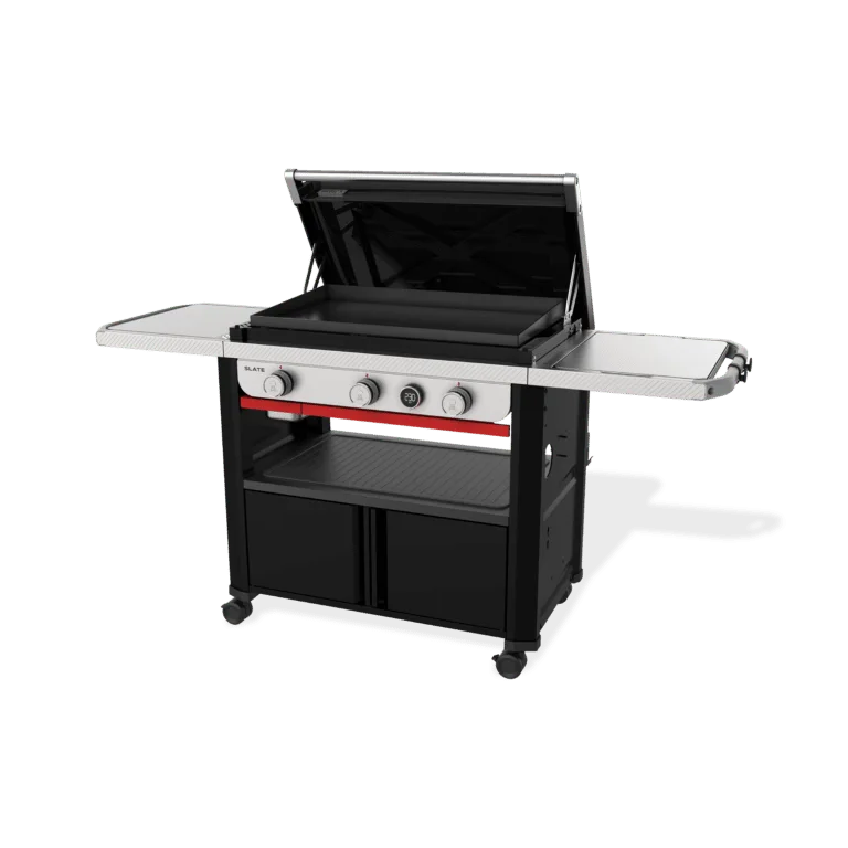 Buy All New Weber Slate 76cm premim branded, versatile gas Griddle barbecue Sale in Ireland, outdoor lifestyle