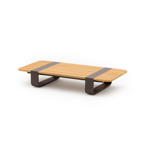 DOX Teak Top Coffee Table 120cm