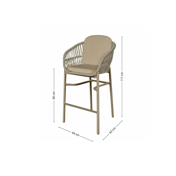 Bari Bar Stool Rope