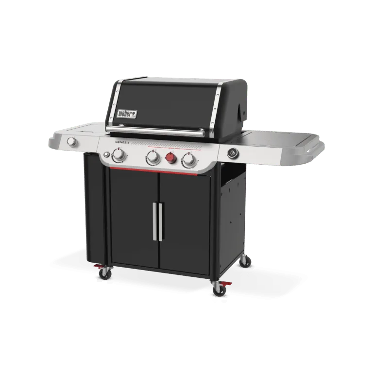 Buy All New Weber Genesis EP 335W right profile branded, versatile gas Grill barbecue Sale in Ireland, outdoor BBQ Weber on sale 2025