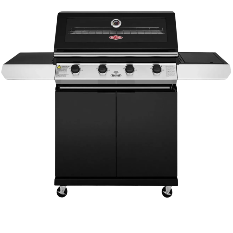 BeefEater 1200E Series - 4 Burner BBQ with cart - Standalone BeefEater Barbecues For Sale Dublin