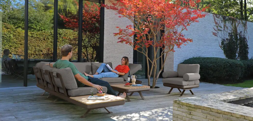 All weather Outdoor Orlando multi configurational Corner furniture set for sale in dubln. Summer 2025 collection.