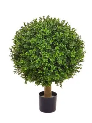 Outdoor 50cm Boxwood Ball In Pot - Premium Artificial Plants For Sale Dublin, best priced