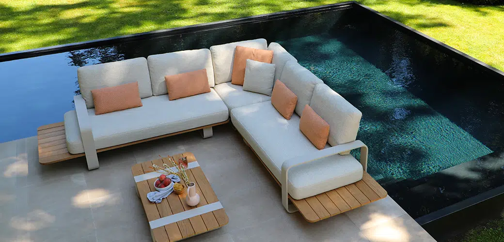 Outdoor furniture collection 20025, best fabric, award winners, weather resistant, high quality premium contemporary furniture