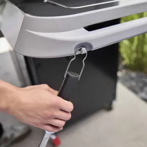 All New Weber Genesis EP 435w 4 burner branded, versatile gas Grill barbecue for Sale in Ireland, outdoor BBQ Weber on sale 2025 side hooks