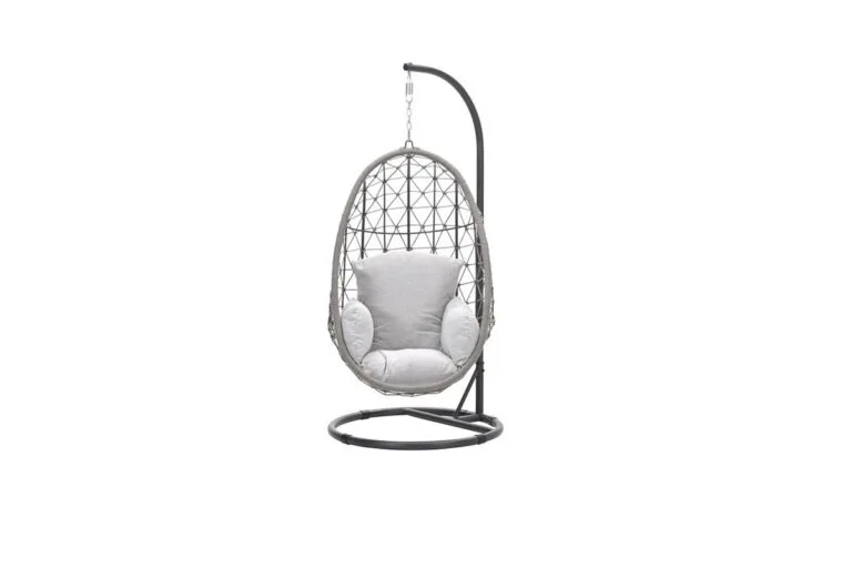 Panama Egg Chair taupe rope and sand cushions for sale in dublin Ireland