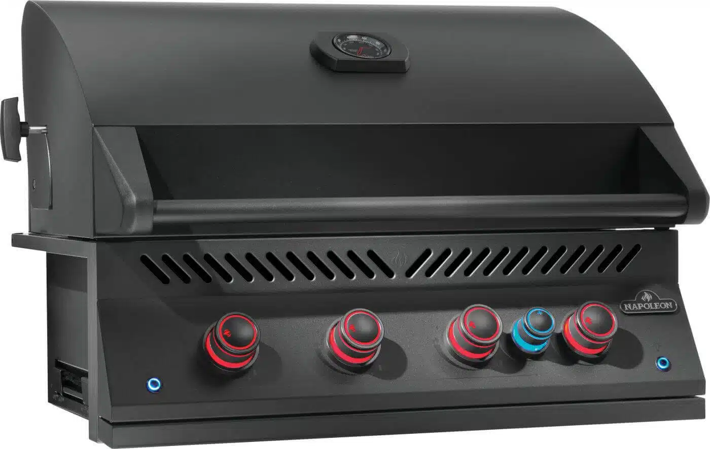 Napoleon Built-In BBQ 700 Series with rear burner | Matt Black