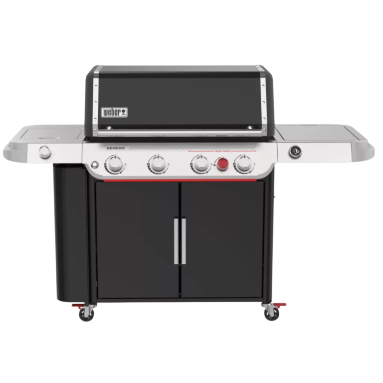 Latest barbecue from Weber, Genesis EP 435W gas barbecue for sale in Dublin. main product picture of patio gas grill