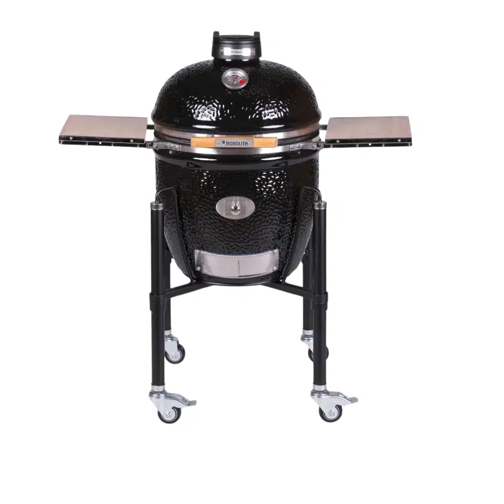 Monolith Classic Pro Series 2.0 Black standalone Kamado Charcoal Barbecue - Charcoal Barbecues For Sale Dublin