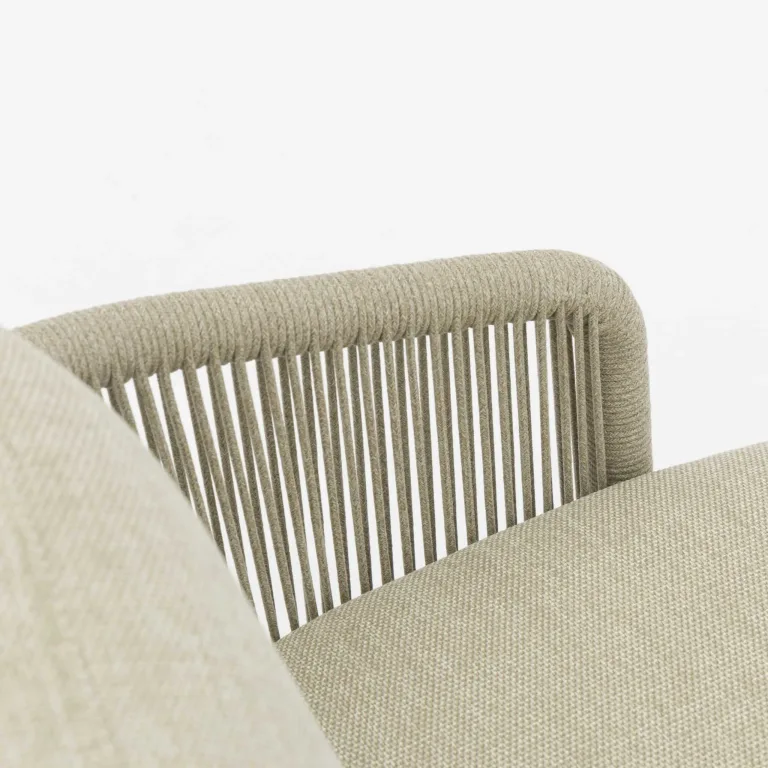 Harbour Three seater sofa, all weather outdoor furniture for sale in Dublin. On display in our showroom. Rope design