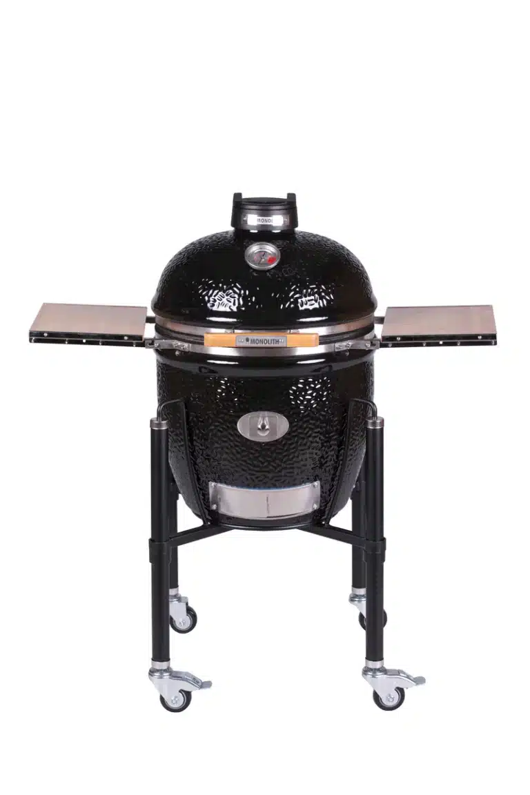 Monolith Classic Pro Series 2.0 Black standalone Kamado Charcoal Barbecue - Charcoal Barbecues For Sale Dublin