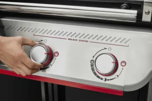 Sear station with all New Weber Genesis E 325W gas grill branded BBQ, versatile gas barbecue Sale in Ireland, outdoor BBQ Weber on sale 2025