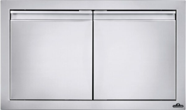 Built In 30 x 16 Inch Small Double Door | Stainless steel