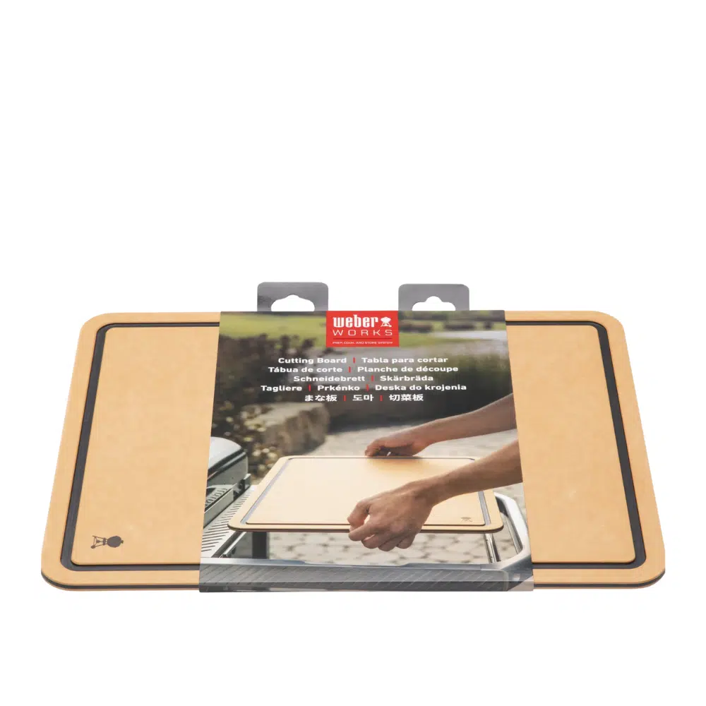 Weber BBQ accessory Weber works cutting board, fits only slate 76cm Weber BBQ.
