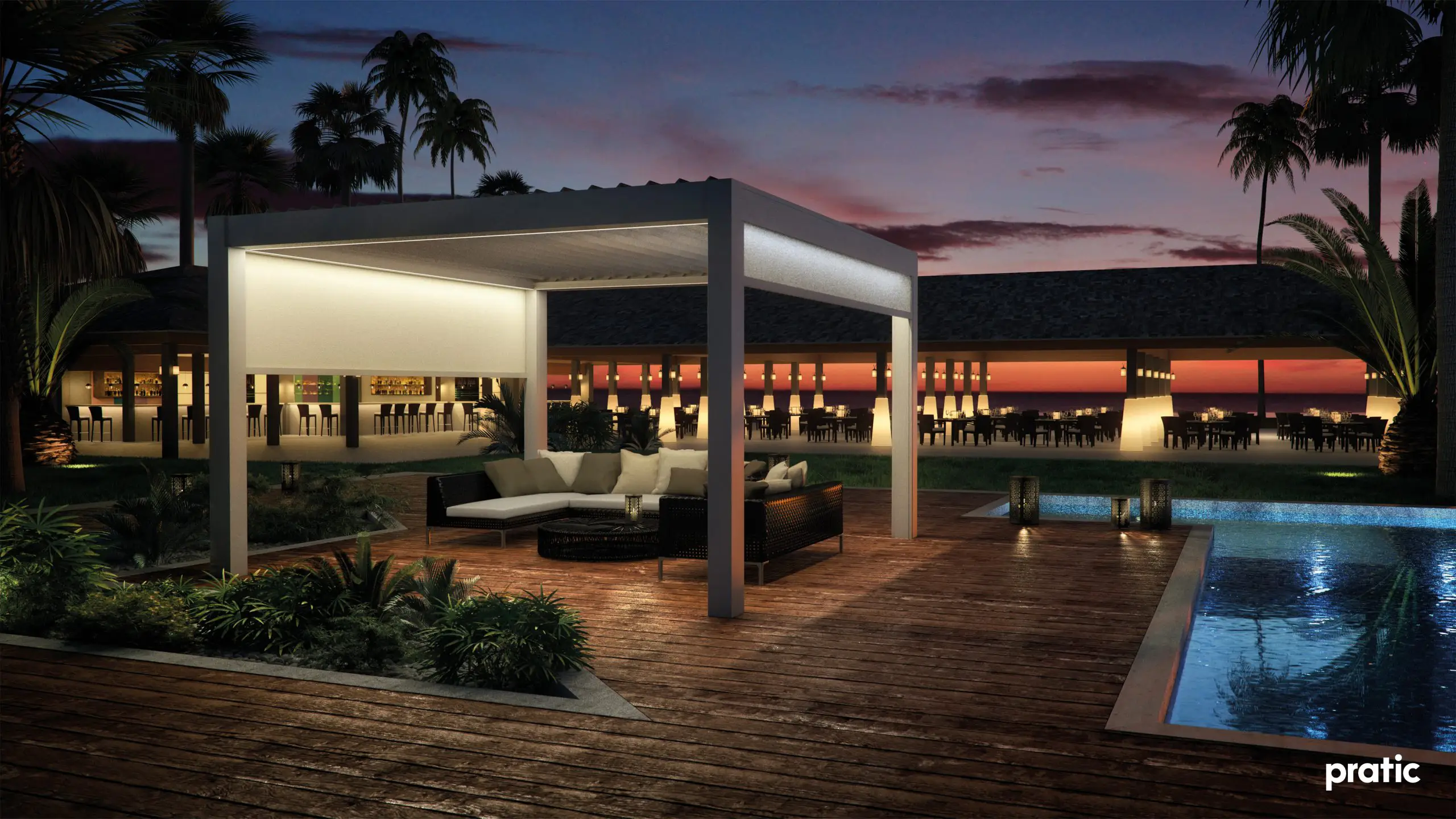 Garden Pergola in Ireland. Pratic Opera for sale from The Outdoor scene - Irealand's leading Garden Centre and pergola expert