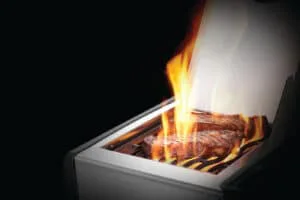 Napoleon Rogue 3 burner XT 425 Stainless steel gas grill with infrared side burner, BBQ for sale, Outdoor Barbecue Ireland from Best garden center in Ireland. Burning Infrared fire upto 1600 Celsius