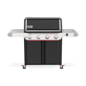 Latest barbecue 2025 from Weber, Genesis E 425W gas barbecue for sale in Dublin. main product picture of patio gas grill