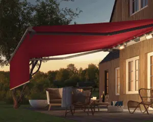 Awning in Ireland. Fit to measure outdoor awning for home and commercial business for sale from The Outdoor Scene- Ireland's Best garden centre