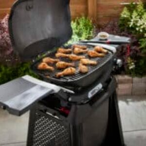 Weber backyard patio gas Gas BBQ Ireland lifestyle Q2200 N infinity ignition for sale from The Outdoor Scene. Good Grill space