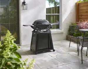 Weber backyard patio gas Gas BBQ Ireland lifestyle Q2200 N for sale from The Outdoor Scene