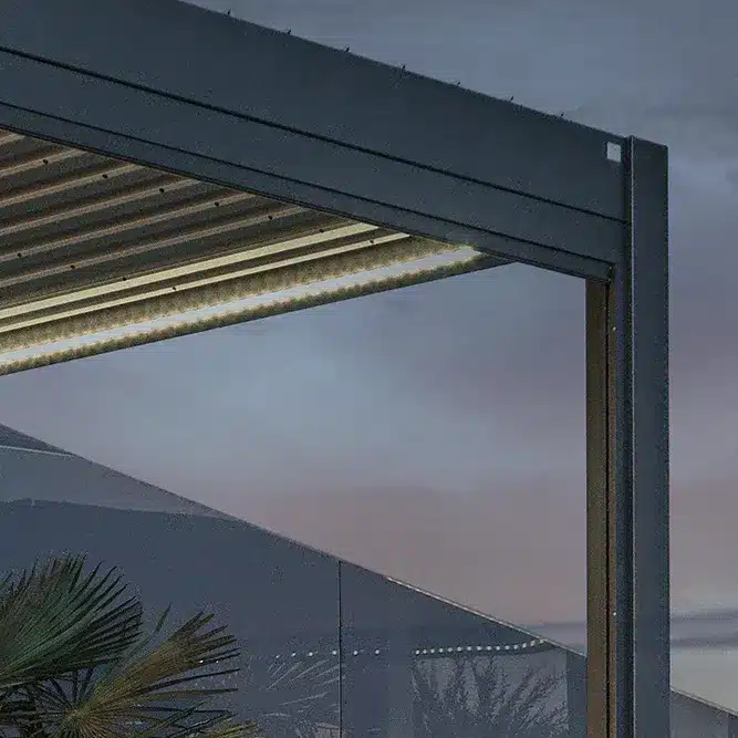 LED Lighting for Biohort Pergola