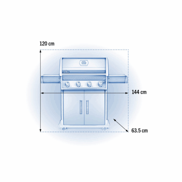 Napoleon Rogue 525 Propane Gas BBQ – 4 burner