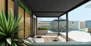 Veranza DIY Pergola built for sun shade and all weather outdoor relaxation