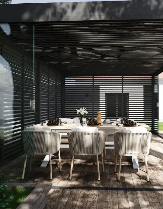 Veranza Freestanding DIY Pergola – 4m x 3.6m | Anthracite